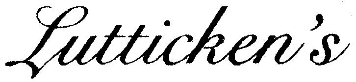 Lutticken's
