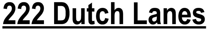 222 Dutch Lanes