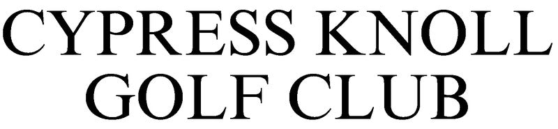 Cypress Knoll Golf Club