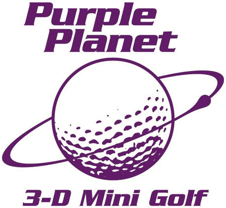 Purple Planet 3-D Blacklight Mini-Golf