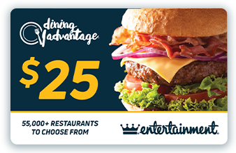 $25 Dining Advantage Card