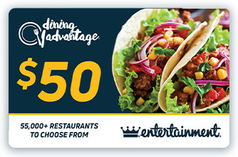 $50 Dining Advantage Card